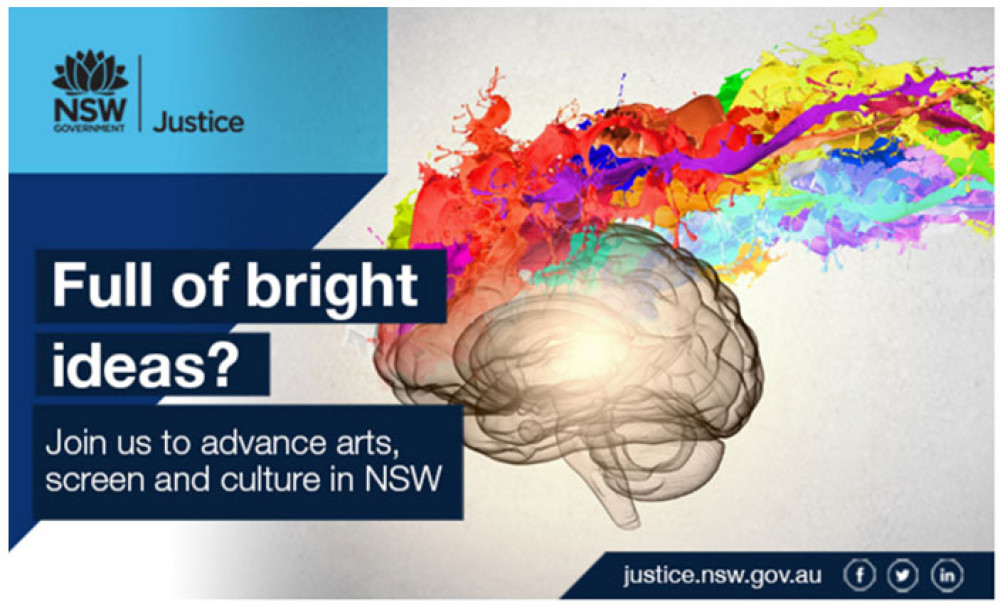 NSW Justice job advertisement